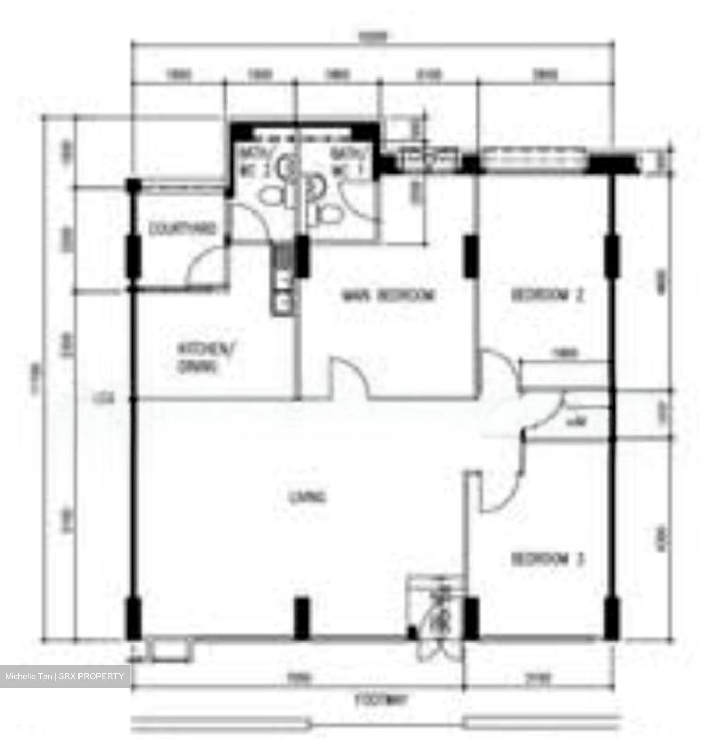 Blk 347 Tampines Street 33 (Tampines), HDB 4 Rooms #548162781